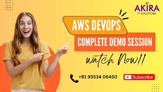 AWS DevOps Demo for Beginners | Akira IT Solutions | Live Session
