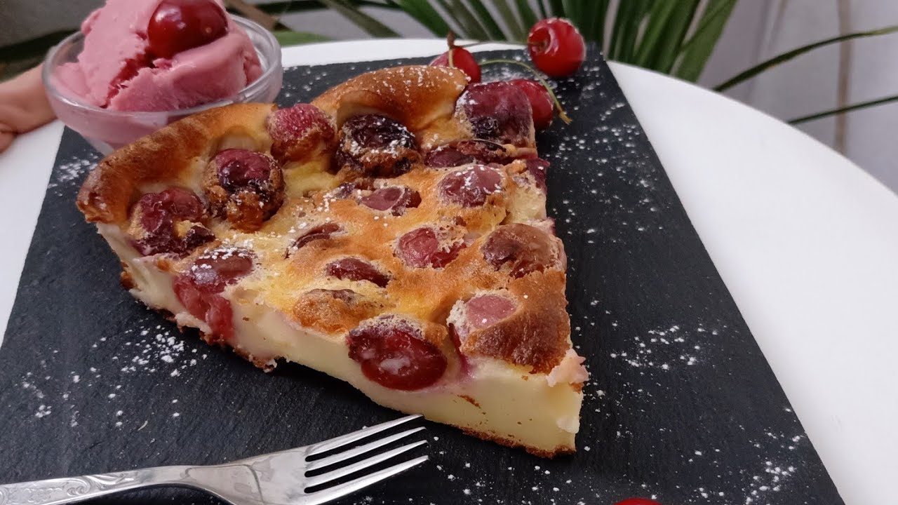 Kirsch Clafoutis Clafoutis Aux Cerises — Rezepte Suchen