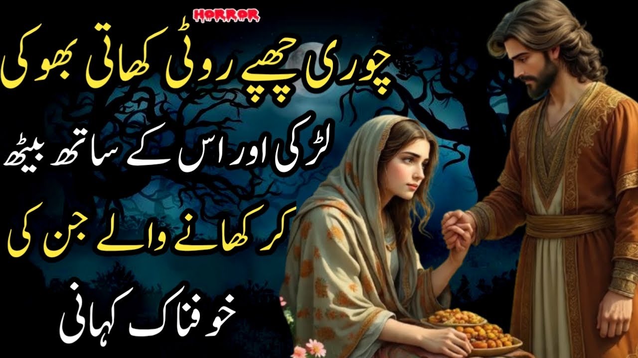 Chori Chupi Roti Khati Bhooki Ladki Aur Isk Sath Beth Kar Khaney Waley Jin Ki Khofnak Kahani
