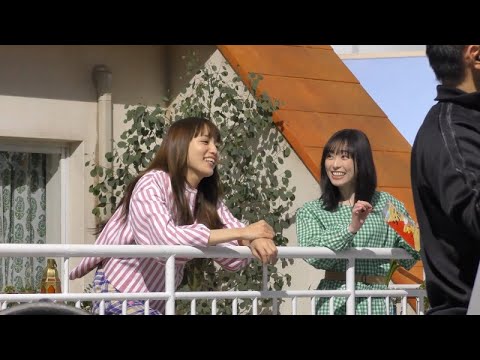 川口春奈＆福原遥が共演「はるなとはるか」篇 「NEW塩」Ver. メイキング