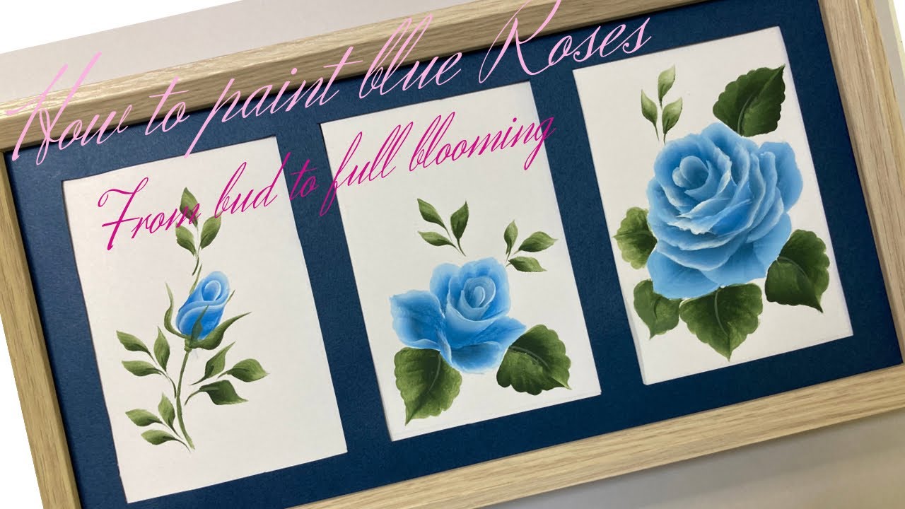 トールペイント 青いバラの描き方 ツボミから満開へ Tole Painting How To Paint Blue Roses From Buds To Full Blooming Youtube トールペイント 青いバラの描き方 ツボミから満開へ Tole Painting How To Paint Blue Roses From Buds To Full Blooming Youtube