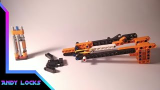 Стреляющее оружие из lego technic + tutorial