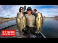 Winter Bass Fishing at Lake Perris, 2020 | Stoked On Fishing Full Episode |