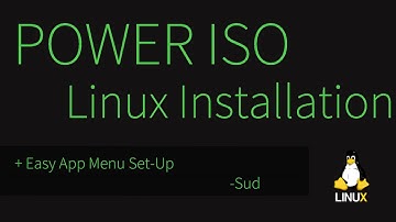 Power ISO Installation on Ubuntu Linux (TARBALL tar.gz) EASY