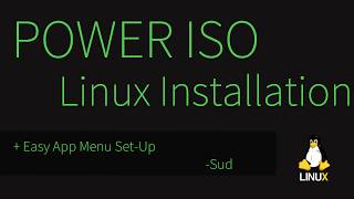 Power ISO Installation on Ubuntu Linux (TARBALL tar.gz) EASY