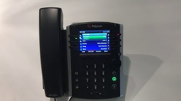 Polycom VVX 400 Series - How to Use Park Feature - Qbits Tutorial