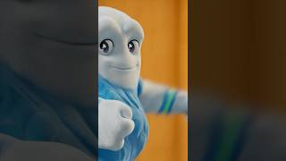 Do you know Neddie⁉️ THE DANCING YETI‼️ Crayola Washimals - Cartoons for Kids #shorts
