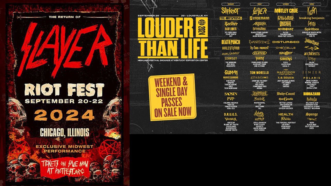 The Reunion of Slayer, Festival Giveaways, a Texas Rodeo, and How Worry The Right Way