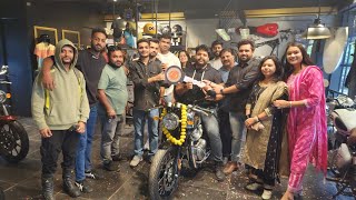 Royal Enfield Continental GT 650 Mr. Clean 2023 Delivery Vlog || Finally My Dream Comes True ....