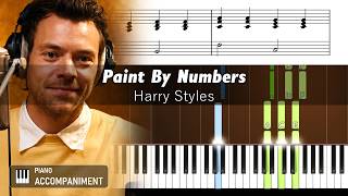 Harry Styles - Paint By Numbers (Live) - Accurate Piano Tutorial with Sheet Music