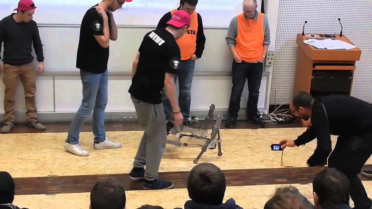 Robot Marcheur 2015 - IUT GMP Troyes