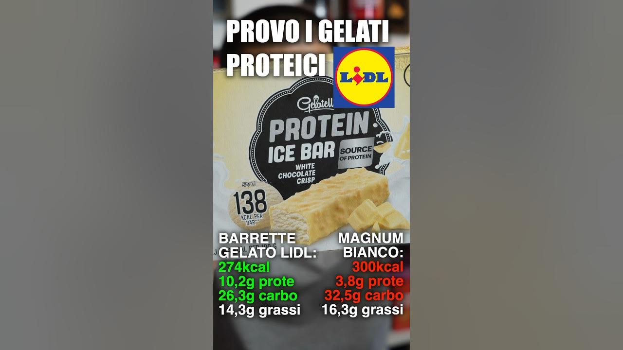 PROVO IL GELATO PROTEICO DELLA LIDL 🍦 YouTube