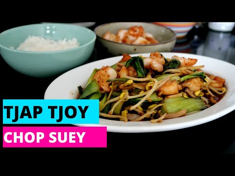 Tjap Tjoy| Stir-Fry Vegetable with Shrimps | AIDASMORE