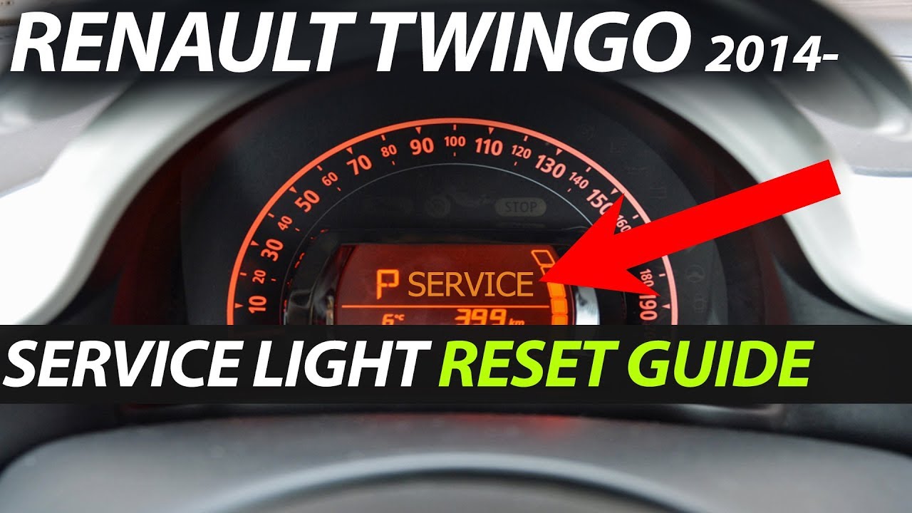 Renault Twingo 2014-2019 Light Reset - YouTube