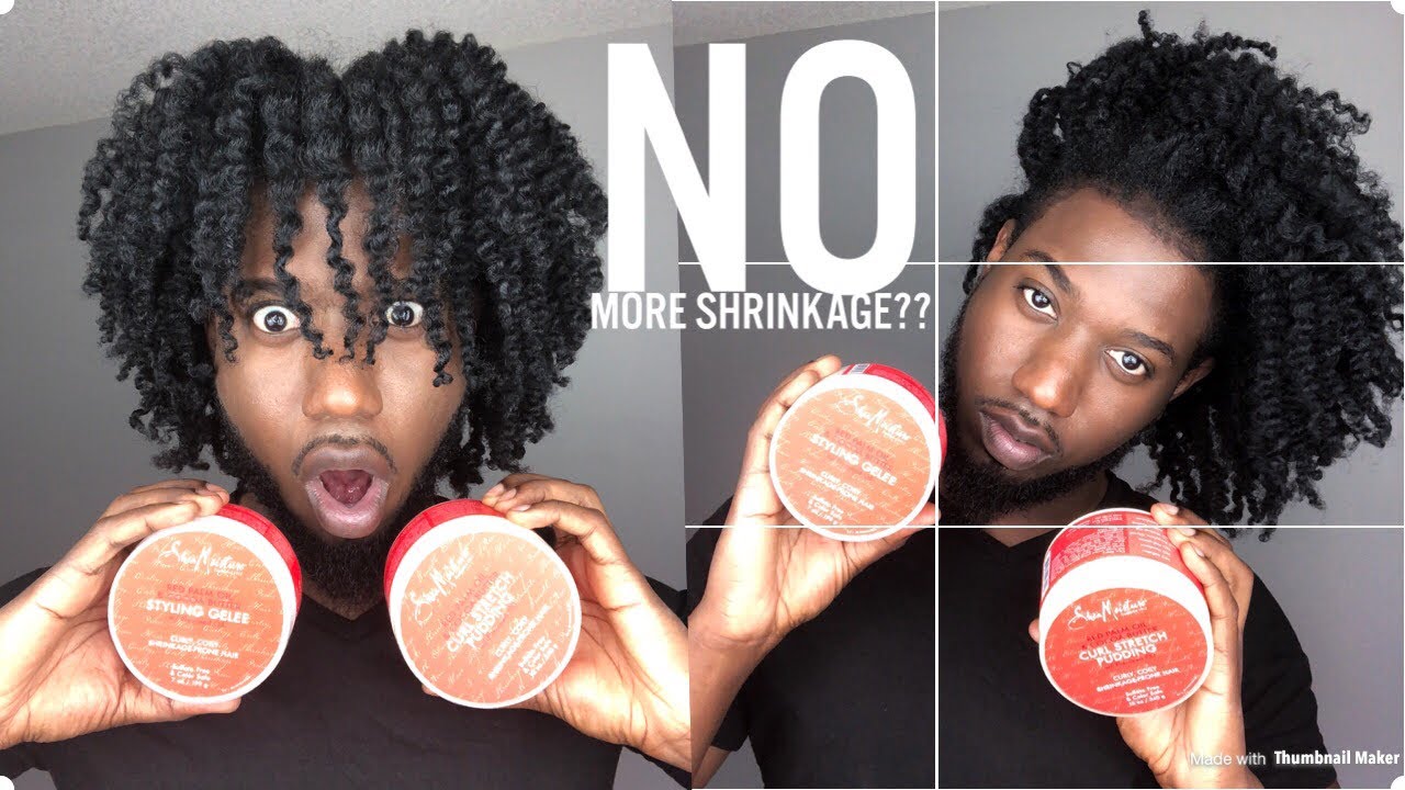 NO SHRINKAGE?? 4C hair twistout with Shea Moisture New Red Palm Oil and Coco Butter.