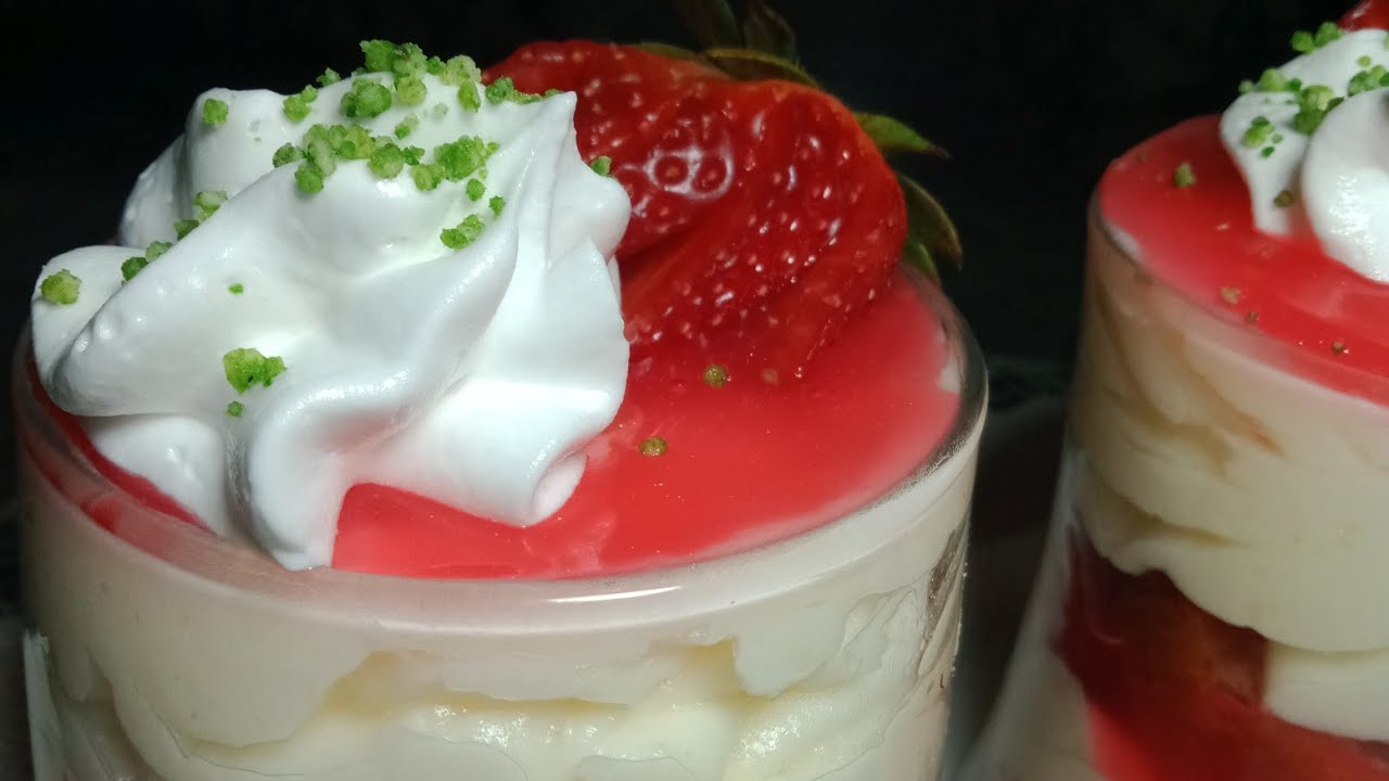 #رمضان_2022 تحلية الكؤوس أو الاومبسادور.   Embassadeur,dessert en verrines