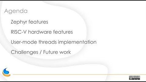 Integrating RISC-V PMP Support in Zephyr