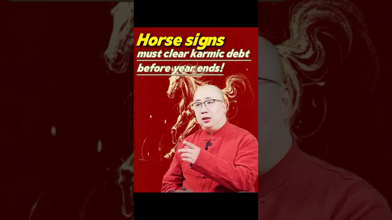 Если вы относитесь к знаку Лошади, вы ОБЯЗАНЫ избавиться от кармического долга до конца этого год...