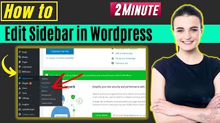 How to edit sidebar in wordpress 2026