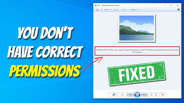 Fix - "Windows Photo Viewer Can