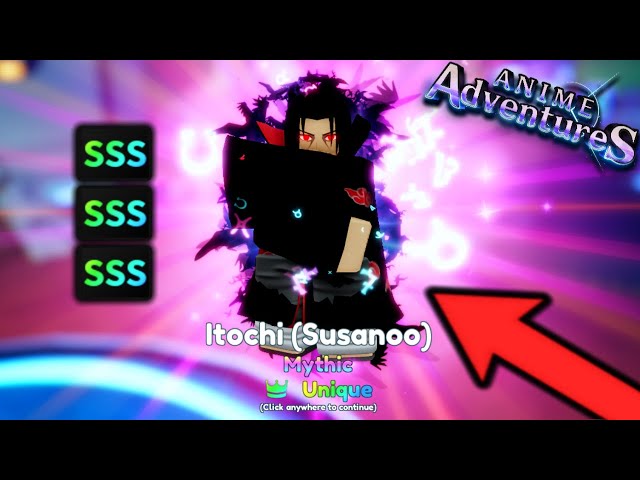 NEW* ITOCHI (SUSANOO) IS INSANELY OP! META BURN UNIT *UPDATE 10.7.5* In Anime  Adventures! Roblox 