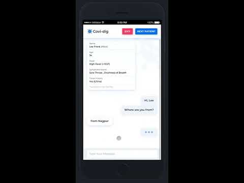 covidbot - A COVID-19 assistant bot
