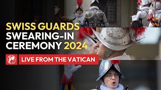 LIVE | Vatican's Swiss Guards Swearing-in Ceremony of the New Recruits | May 6th, 2024