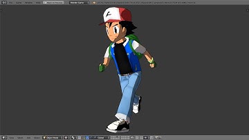Blender Game Engine Toon Shading + Outline [efeito 2D] tutorial HD