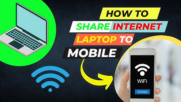 how to share internet from laptop to mobile via WiFi | for more @iTech-2.0