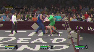 Def Jam 2K17 - Bubba Sparxxx vs Nyne vs Meca - The Dead End