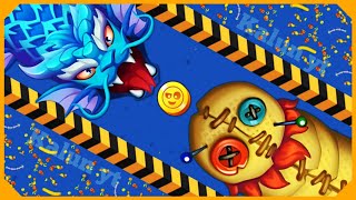 🐍WORMSZONE.IO | Giant Slither Snake Top 01 🏆 | Epic Worms Zone Biggest Snake Gameplay! | Kalun yt screenshot 4