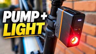 FLEXTAIL Tiny Tire Pump 200: This Bike Pump Is Also a Rear Light!
