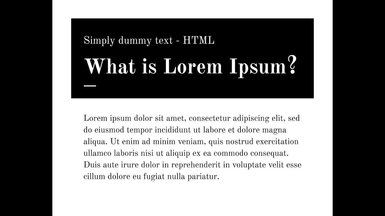 Lorem ipsum क्या होता है ?