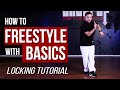 How to FREESTYLE in Locking with just the BASICS | Locking Dance Tutorial
