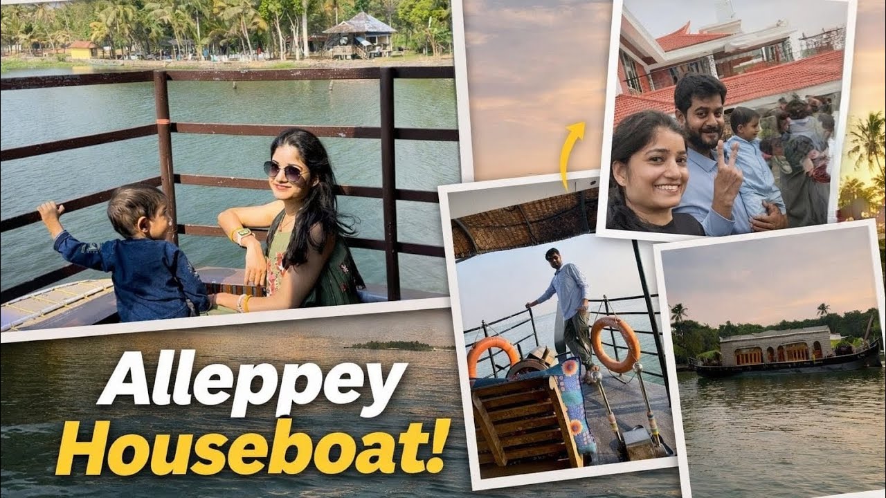 Alleppey Houseboat Trip | Kerala Backwaters | Luxury Stay 🚤🌴 