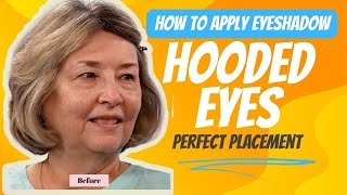 👀🤩PERFECT EYESHADOW PLACEMENT FOR HOODED EYES | FIERCE AGING | Nikol Johnson