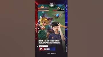 When the rhythm is right, nobody can catch Sanford #SEATheWorld #MSC2023 #MLBBEsports