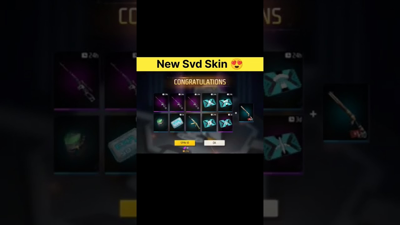 I Got New Svd Skin From New Weapon Royale 😍 || New Weapon Royal Spin || 