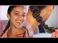 QUICK WASH DAY HAIRSTYLE | Natural Hair | AbbieCurls