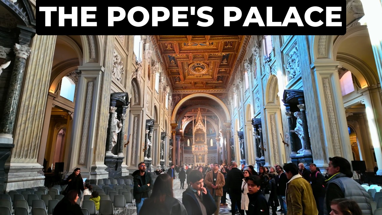 Базилика Святого Иоанна Латеранского | Святые Врата и Пешеходная Экскурсия - Рим 4K