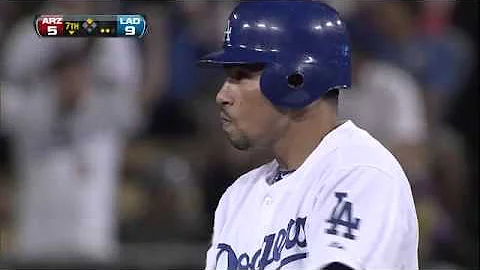 2011/07/29 Furcal's RBI double