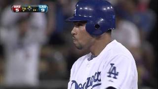 2011/07/29 Furcal's RBI double