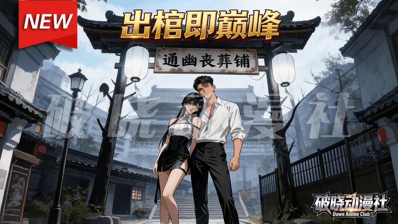 MULTISUB📢新番上线《出棺即巅峰》第1~60集丨严君穿越到蓝星，继承通幽丧葬铺，觉醒丧葬系统，本想咸鱼度日等系统激活的他，却被迫成为女霸总的契约男友... #漫剧 #破晓动漫社