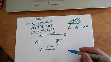 Ch. 3 #13 College Physics Serway and Vuille