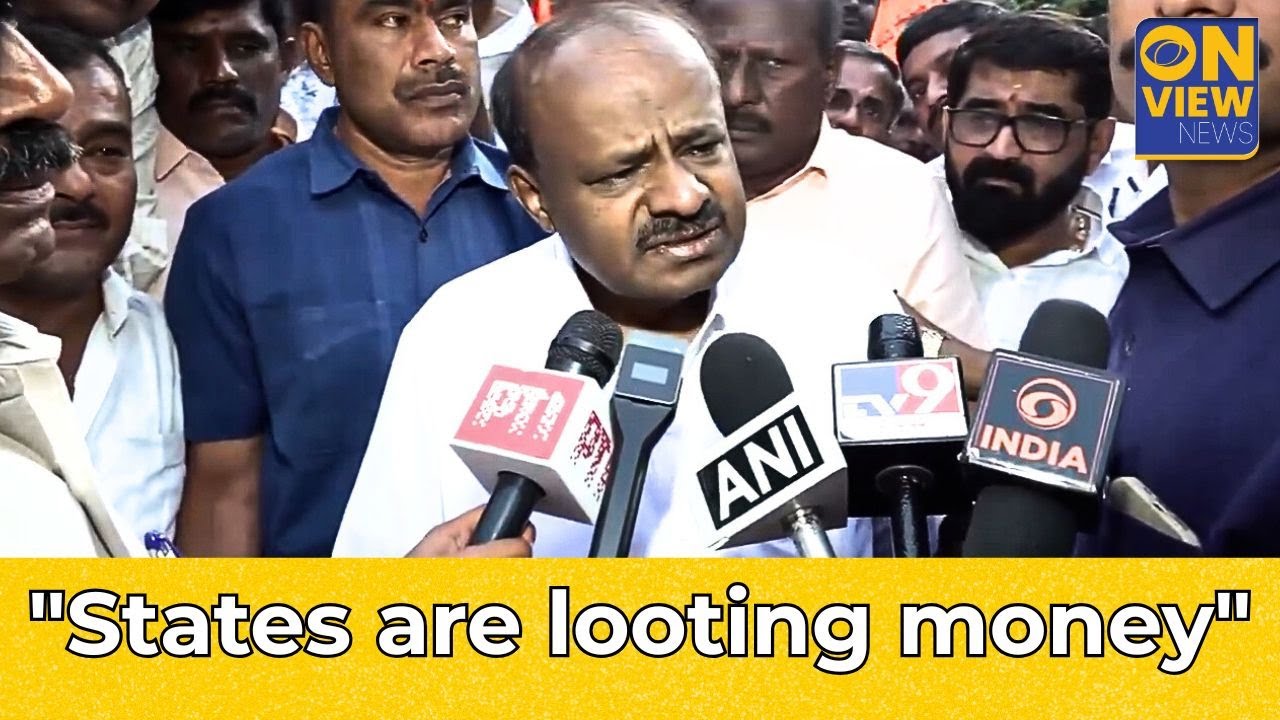 States Are Looting Money, Spending on VB-GRAMG Is Not a Burden: Union Minister H.D. Kumaraswamy