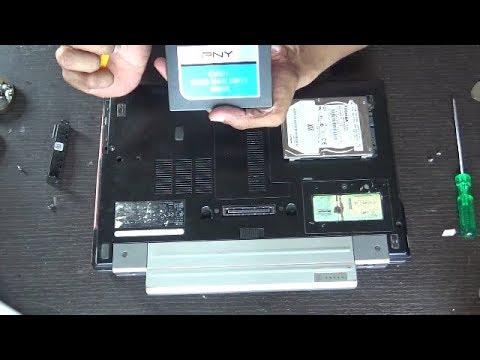 DELL LATITUDE E4310 UPGRADE/REPLACE HDD with SSD. - YouTube