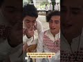 Temo (Joaquín) y Aristoteles (Emilio) pelean por el beso del intro de MMTMF