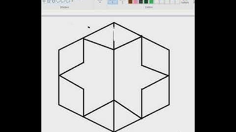 3D illusion Drawing.#3d Arts#,#shorts# Drawing vedio.MS Paint Drawing.