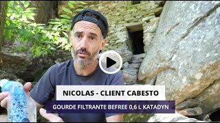 Test : Gourde Filtrante BeFree KATADYN, eau pure instantanée ! - Globe  trekkeuse