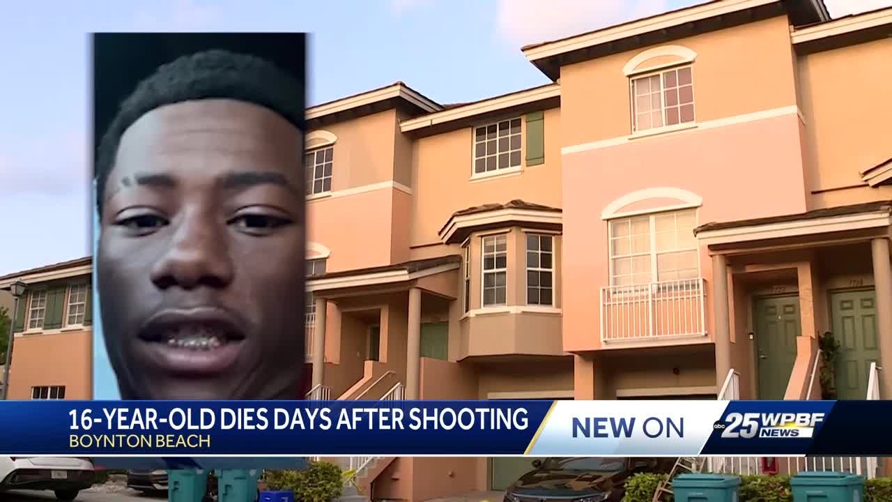 Teenager shot in Boynton Beach dies from injuries - YouTube